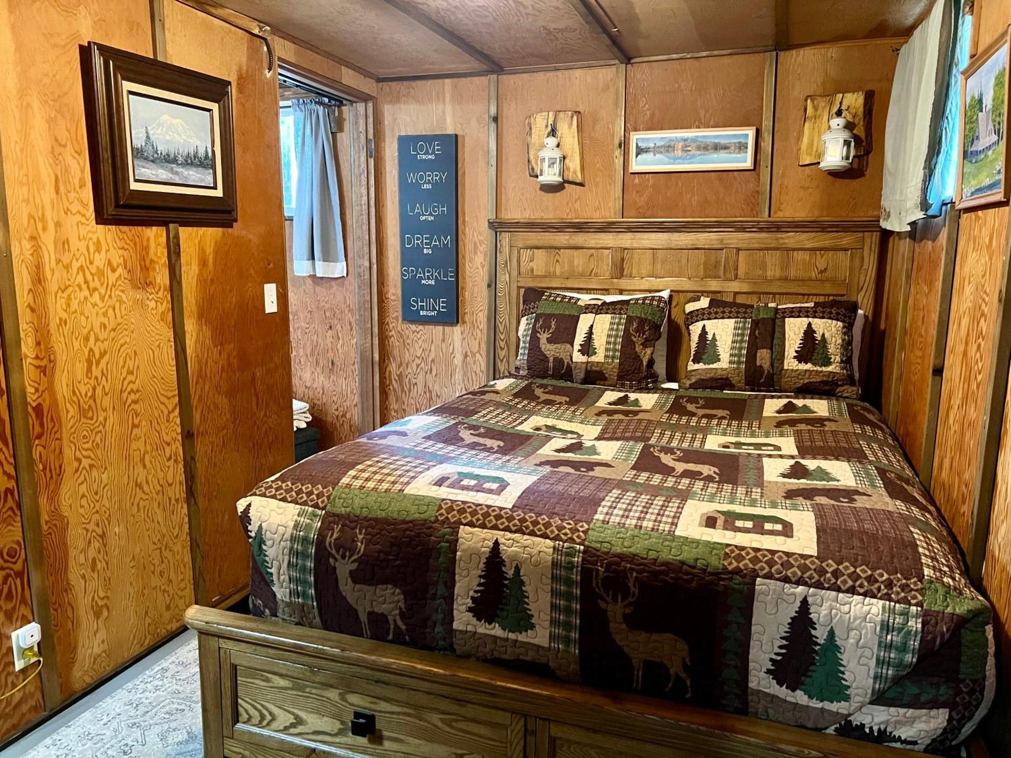 אשפורד Mt Rainier Little Green Cabin On Big Creek! מראה חיצוני תמונה